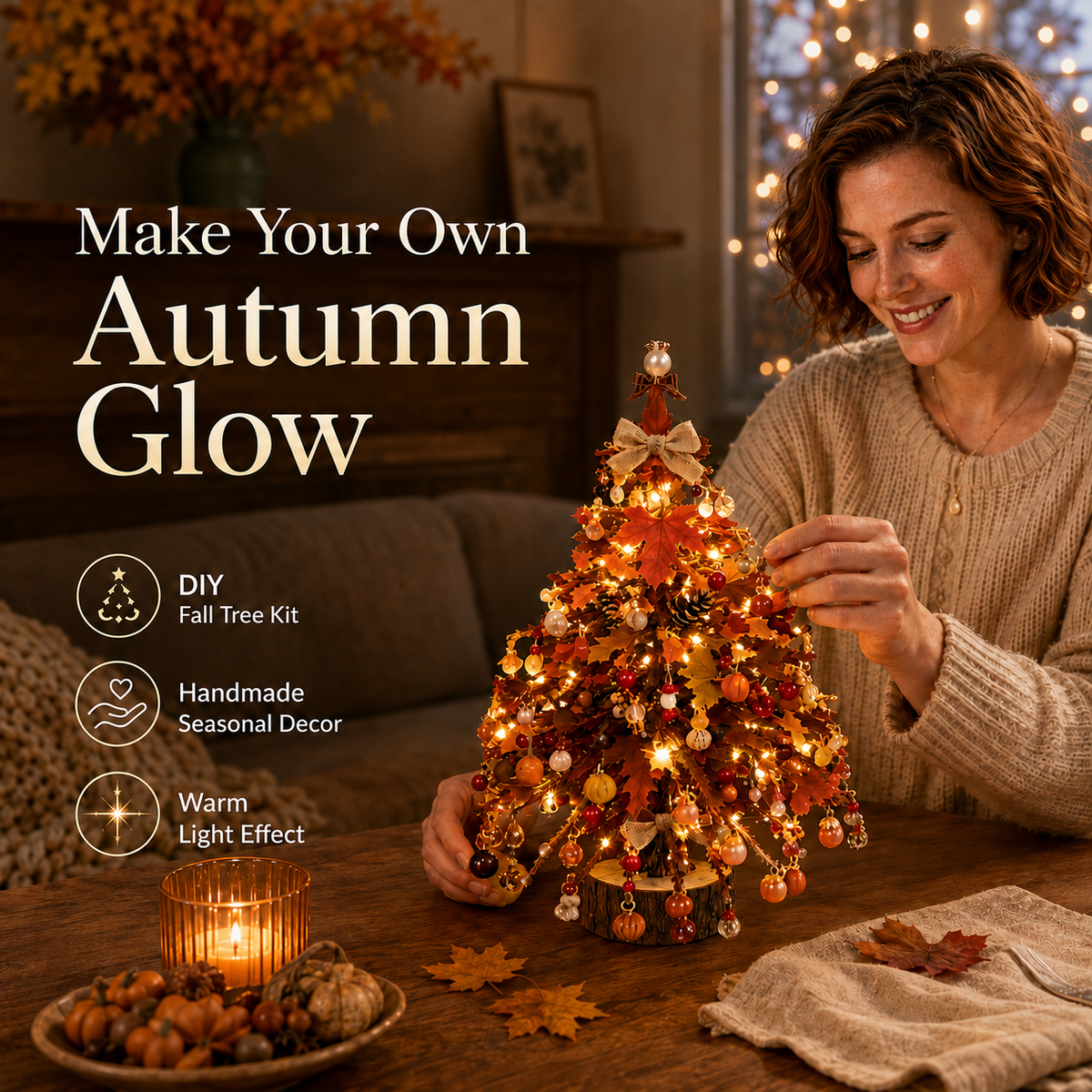 🎄Last Day 49% OFF – ✨ DIY Beaded Christmas Tree Kit – 🎅Create Your Own Sparkling Holiday Decoration