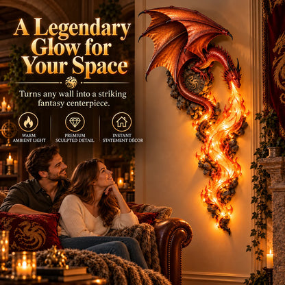 🐉Dragonfire GuardianM Wall Sconce-A Legendary Flame Awakens On Your Wall