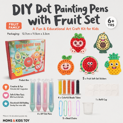 Magical Bead Painting – DIY Set for Kids