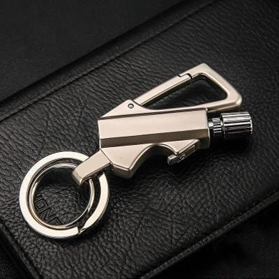 3-in-1 EDC Permanent Match Keychain: Never Run Out of Fire