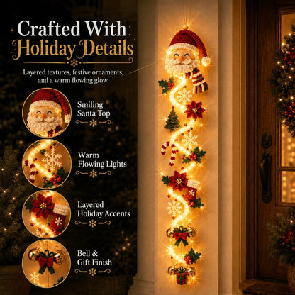 ⏳ Last day! 59% OFF – 🎅 Glowing Christmas Door Hanger