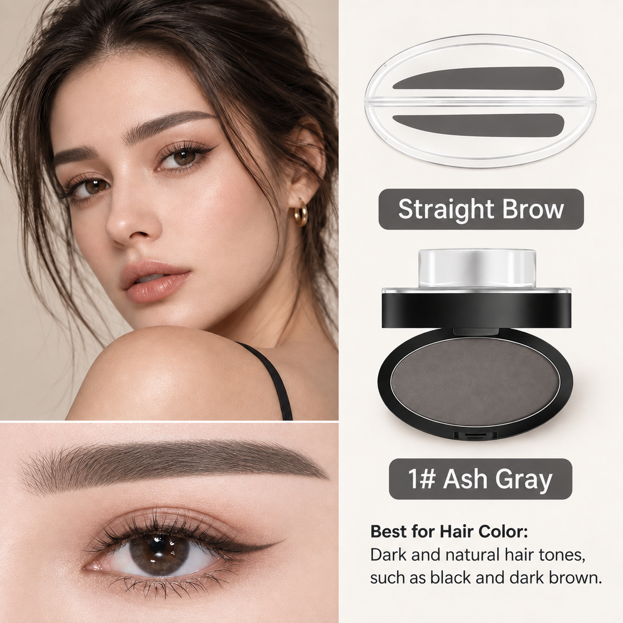 STRAIGHT BROW