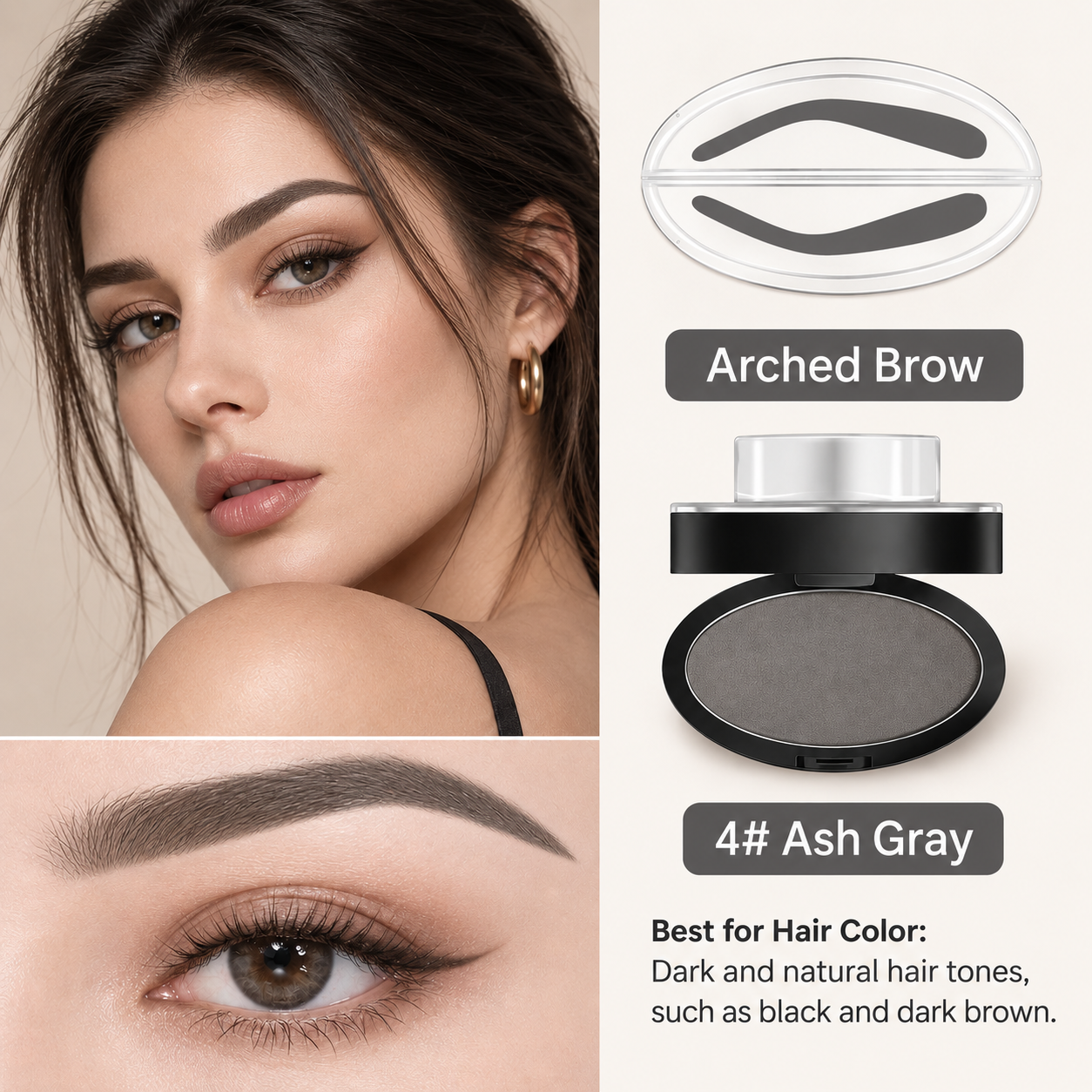 ARCHED BROW