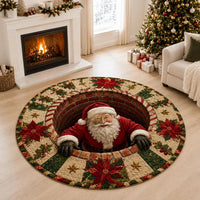 Poinsettia Santa