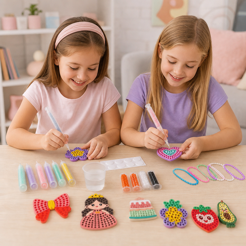 Magical Bead Painting – DIY Set for Kids