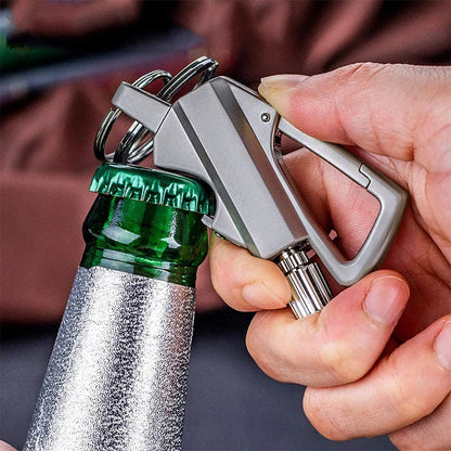 3-in-1 EDC Permanent Match Keychain: Never Run Out of Fire
