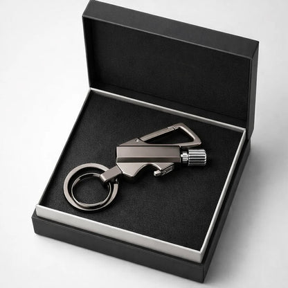 3-in-1 EDC Permanent Match Keychain: Never Run Out of Fire