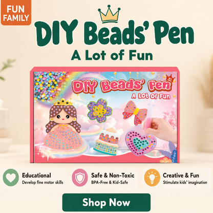 Magical Bead Painting – DIY Set for Kids