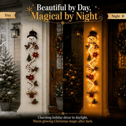 ⏳ Last day! 59% OFF – 🎅 Glowing Christmas Door Hanger